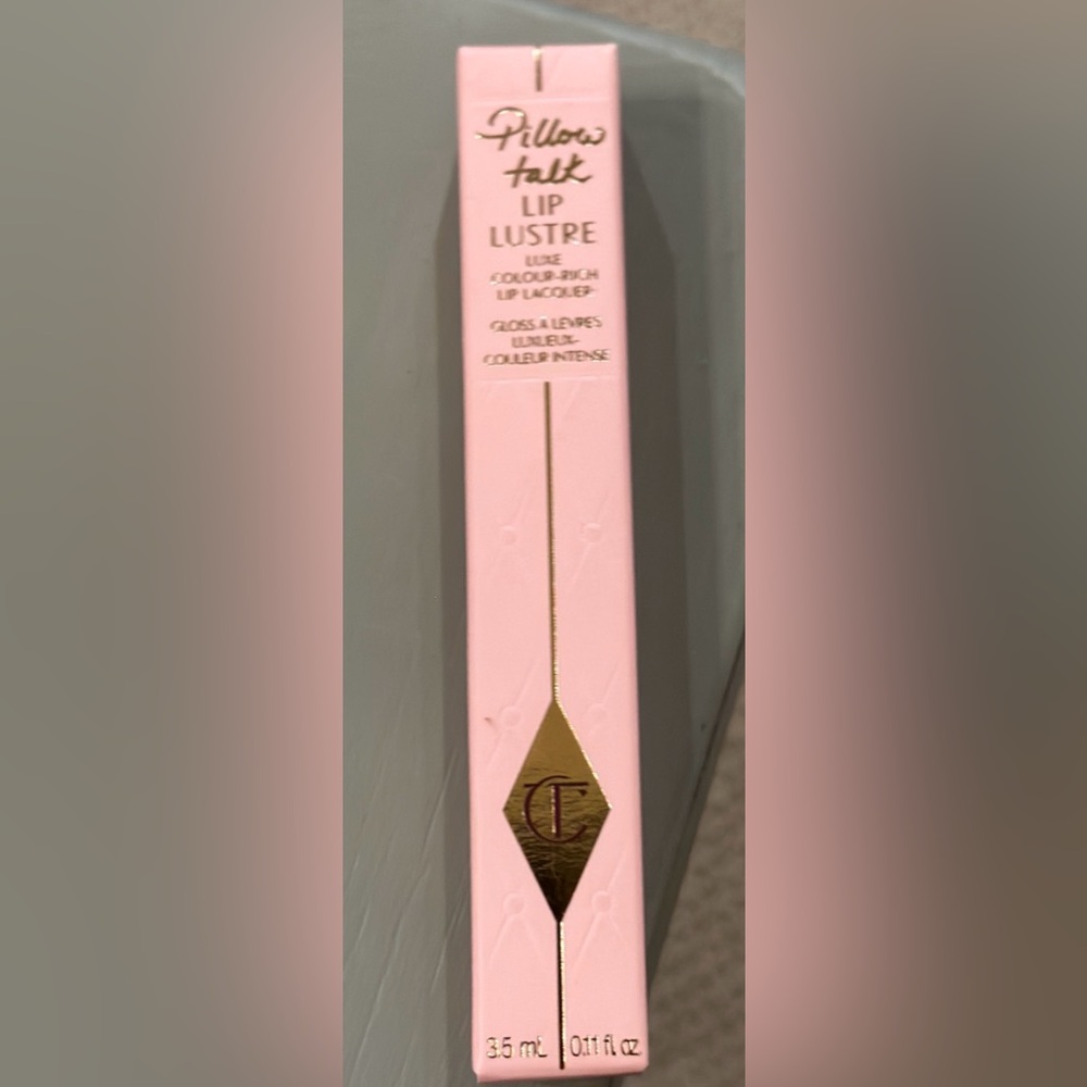 NWOT unused Charlotte Tilbury Lip Lustre Gloss in Pillow Talk - Picture 3 of 3